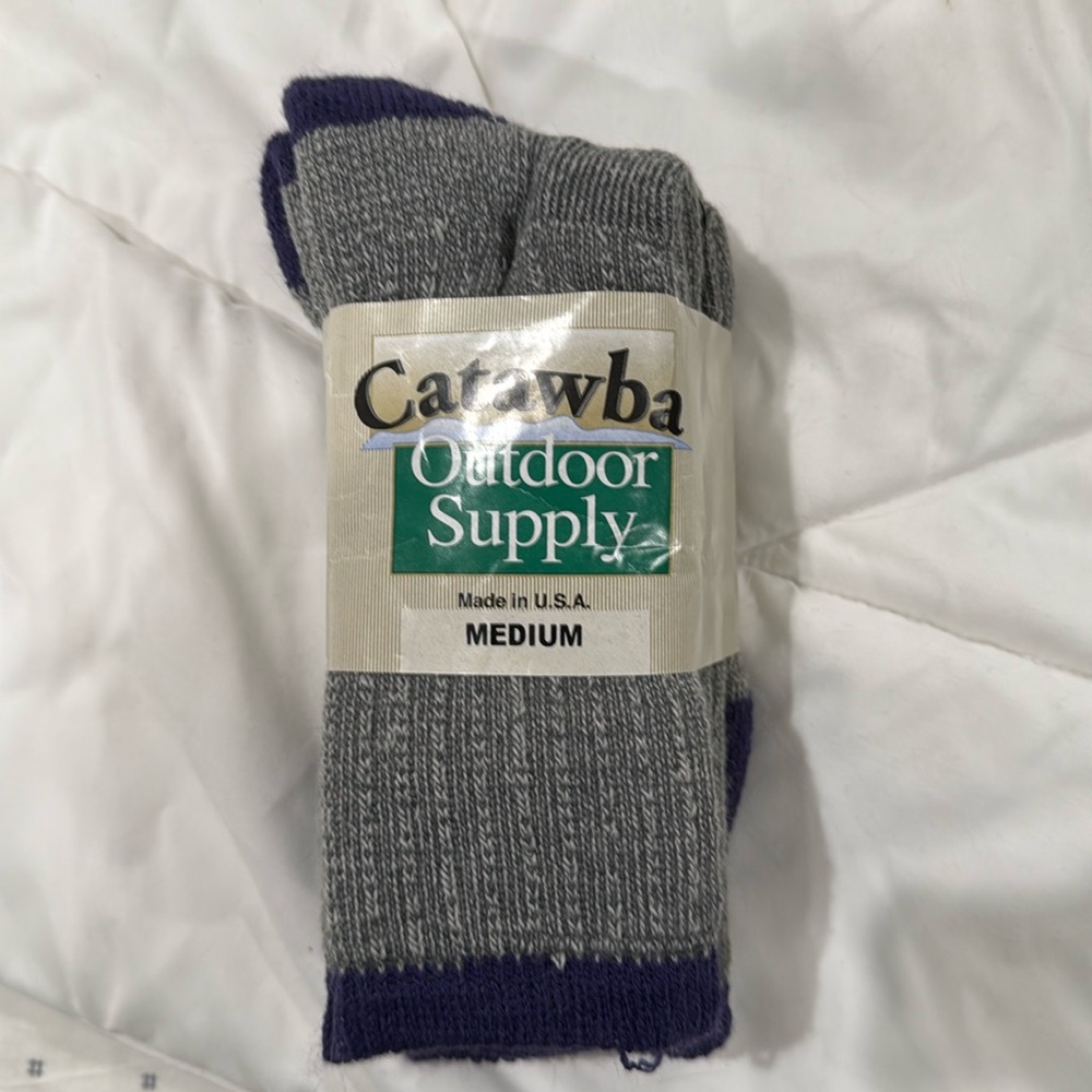QVC CATAWBA Wool Blend Boot Socks - Sz "MEDIUM" (Shoe Size 4.5-9)